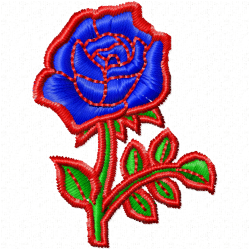 Flowers And Tree Embroidery Design 5